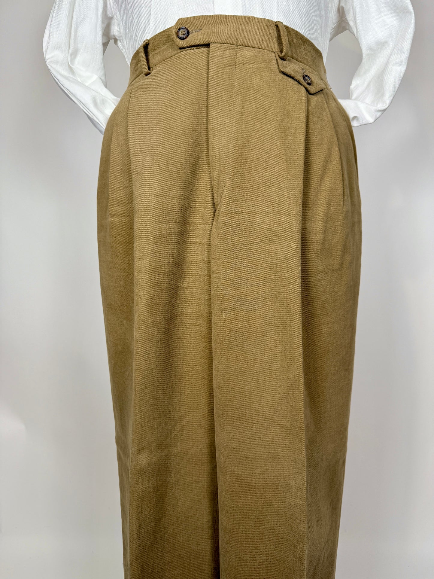 Pantaloni anni ‘80 in cotone - tg. 52