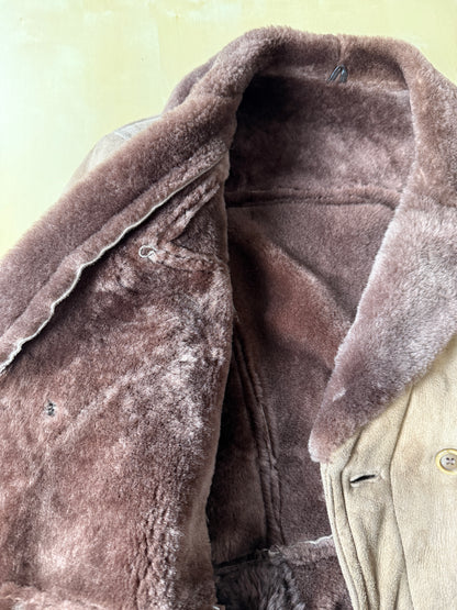 Shearling doppiopetto anni ‘70 - tg. 46-48 (M)