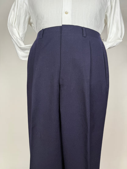 Completo anni ‘60 flanella blu - tg. 46