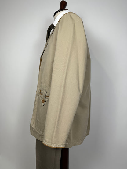 Giacca da caccia sahariana Beretta con inserti in pelle - tg. 50