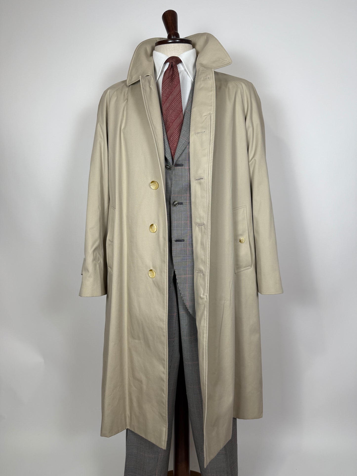 Soprabito impermeabile Burberry monopetto (nuovo) - tg. 50