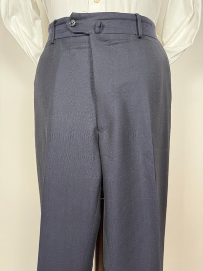 Completo blu tessuto Ermenegildo Zegna lana e mohair - tg. 56