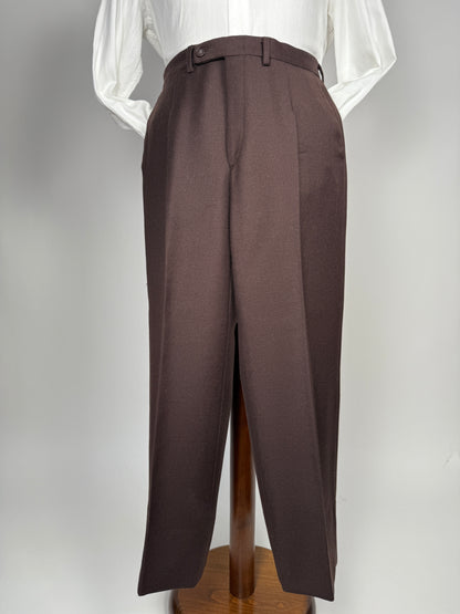 Completo anni ‘70 cavalry twill marrone - tg. 44/46