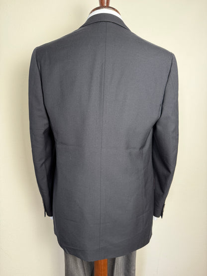 Giacca/blazer Brioni anni ‘80 in twill blu - tg. 48/50