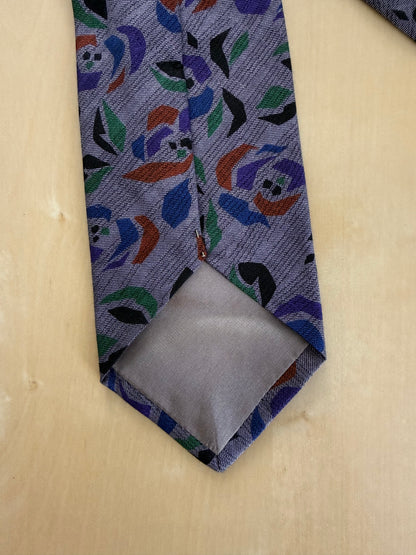 Cravatta Armani anni '80 crêpe di seta