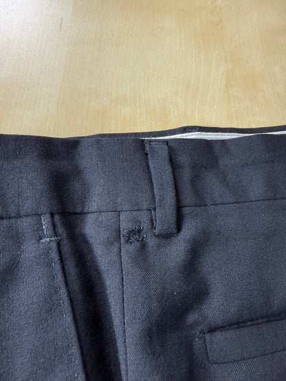 Pantaloni fresco lana blu notte - tg. 48/50