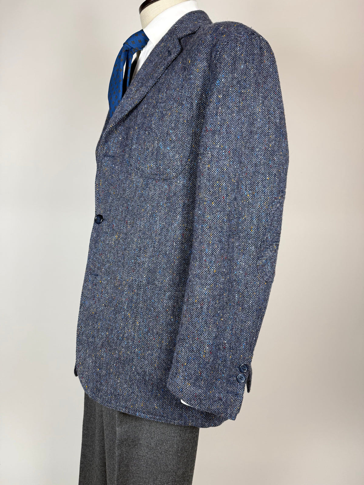 Giacca De Paz donegal tweed sfoderata - tg. 54