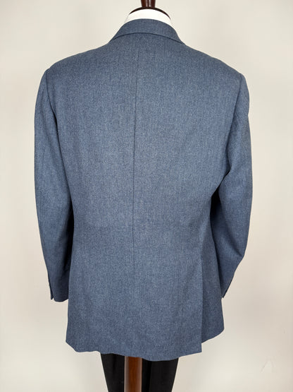 Giacca Burberrys in lana e cashmere blu - tg. 52