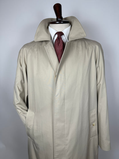 Soprabito impermeabile Burberry monopetto (nuovo) - tg. 50