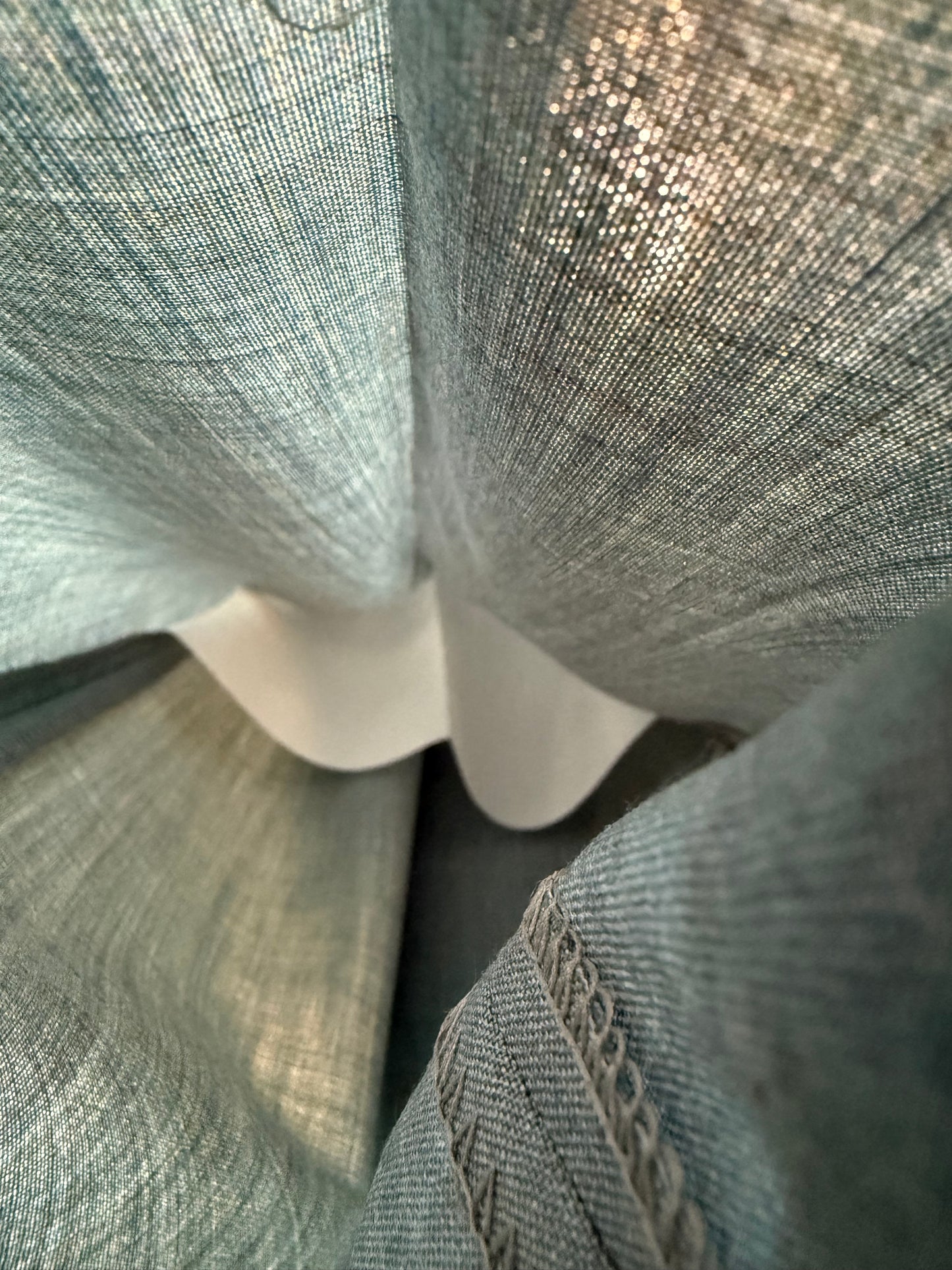 Pantaloni fresco lana carta da zucchero anni '80 (NOS) - tg. 46