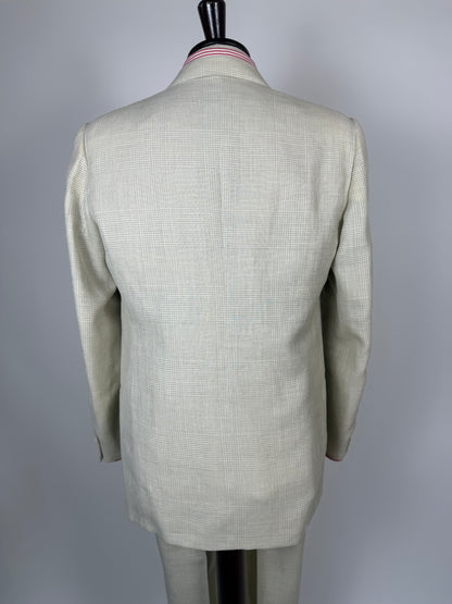 Completo Galles lino e lana anni '70/'80 - tg. 50 drop 7
