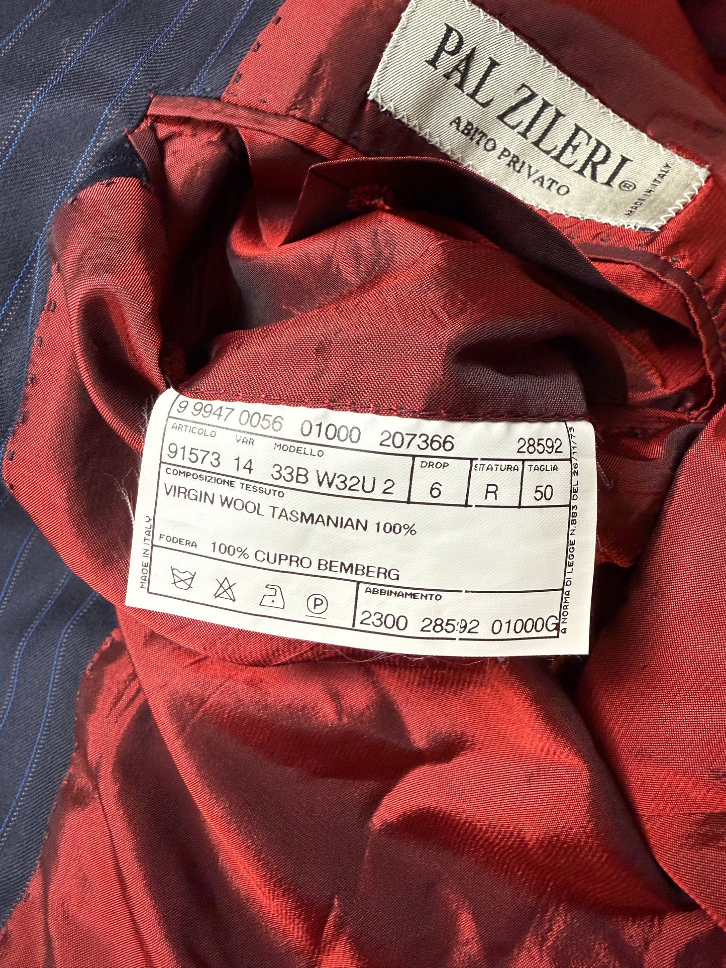 Giacca Pal Zileri flanella pettinata Tasmania Loro Piana - tg. 50/52 corta