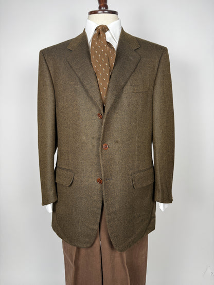 Giacca in puro cashmere tessuto Loro Piana - tg. 52