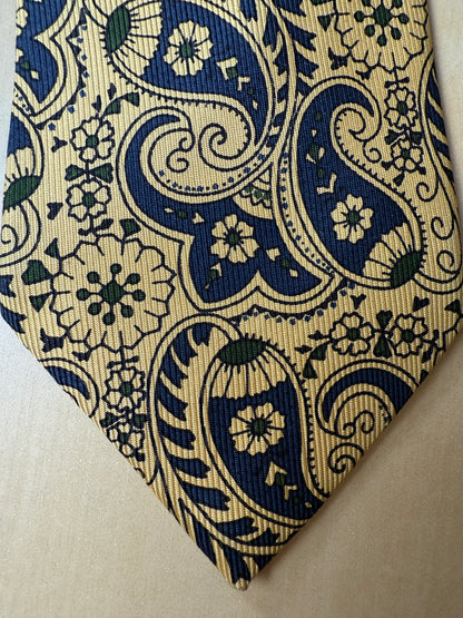 Cravatta paisley Hill & Drake made in England