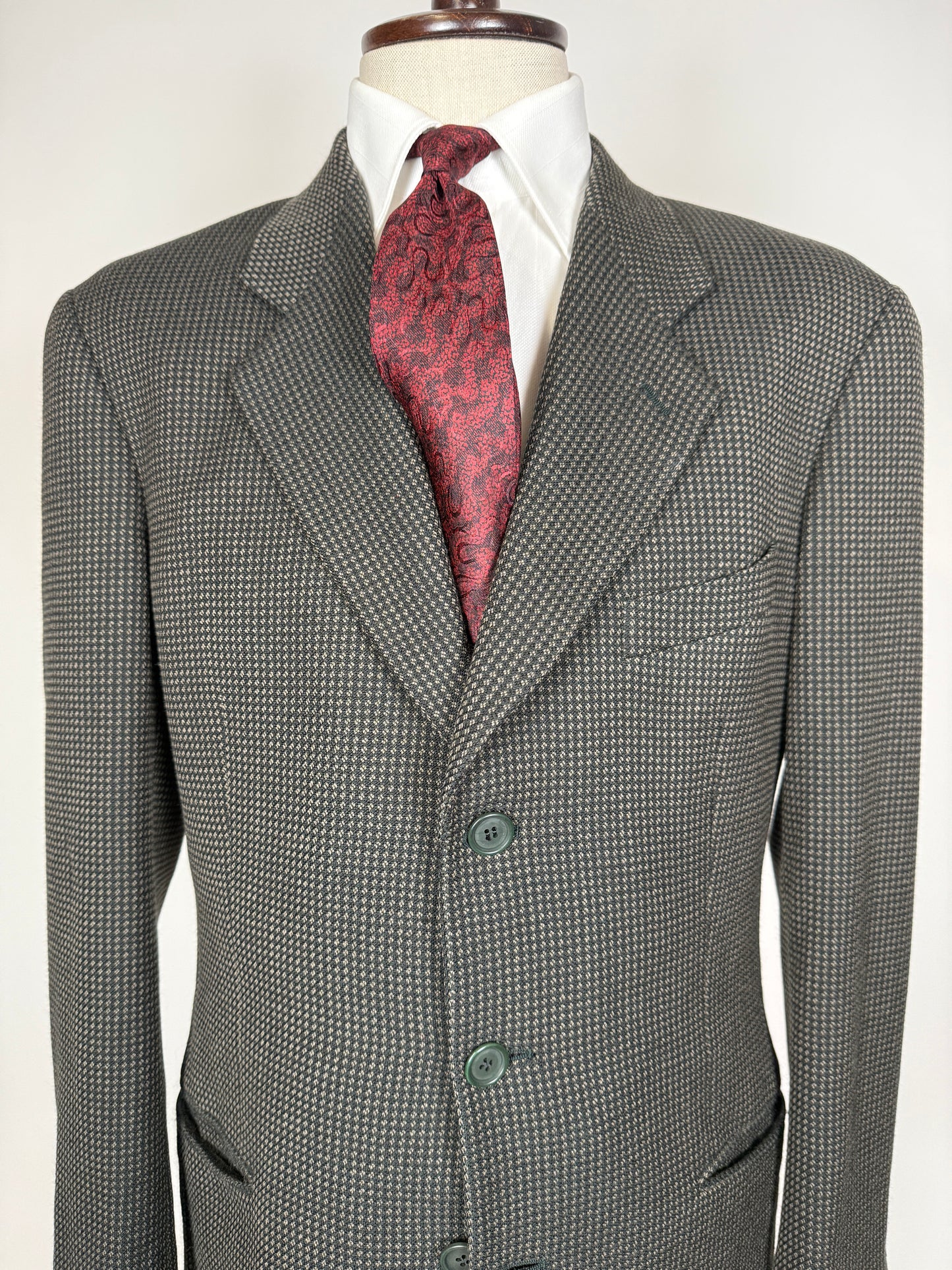 Giacca Armani Collezioni anni ‘90 verde occhio di pernice - tg. 50