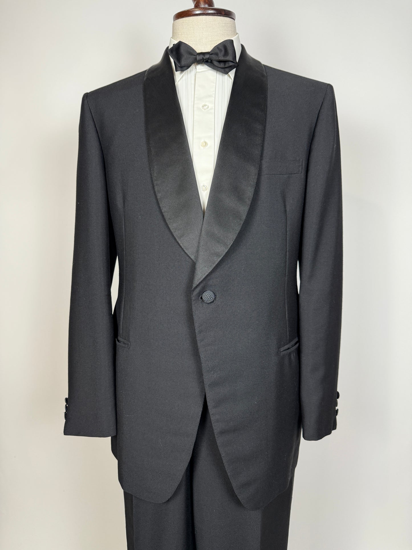 Smoking anni ‘60 revers a scialle - tg. 52/54