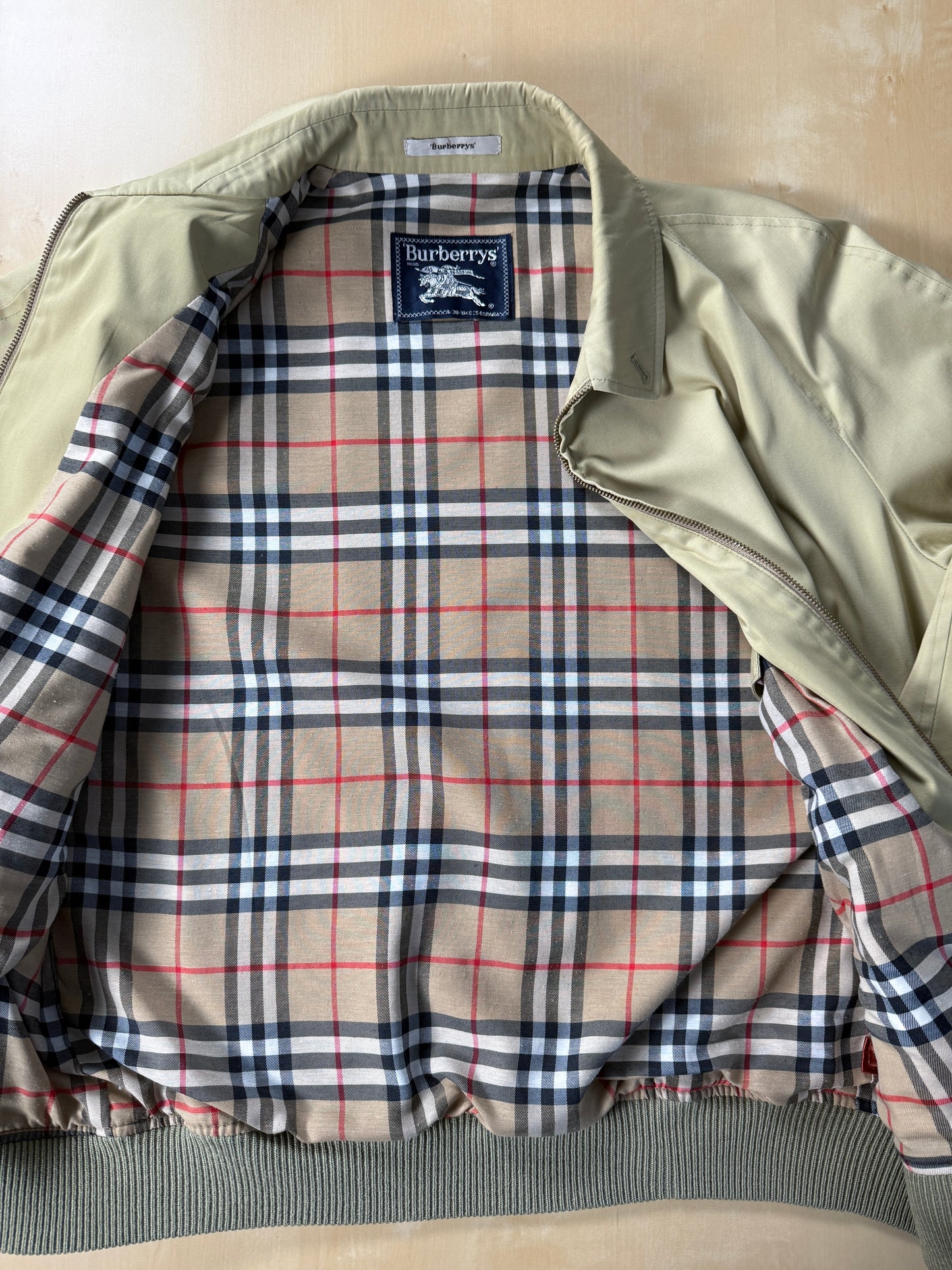 Bomber raglan Burberrys in gabardina - tg. 50/52