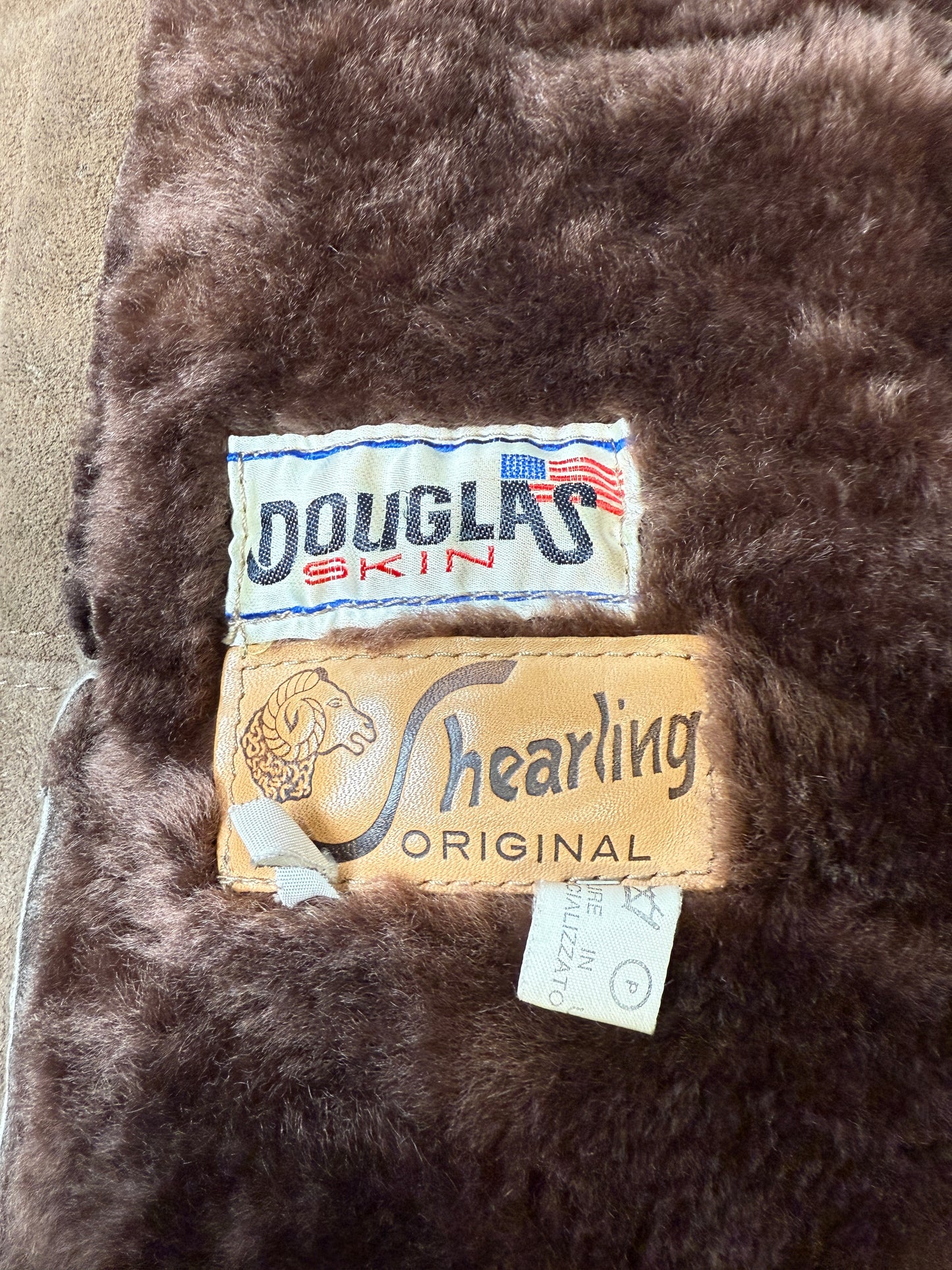 Shearling doppiopetto anni ‘70 - tg. 46-48 (M)