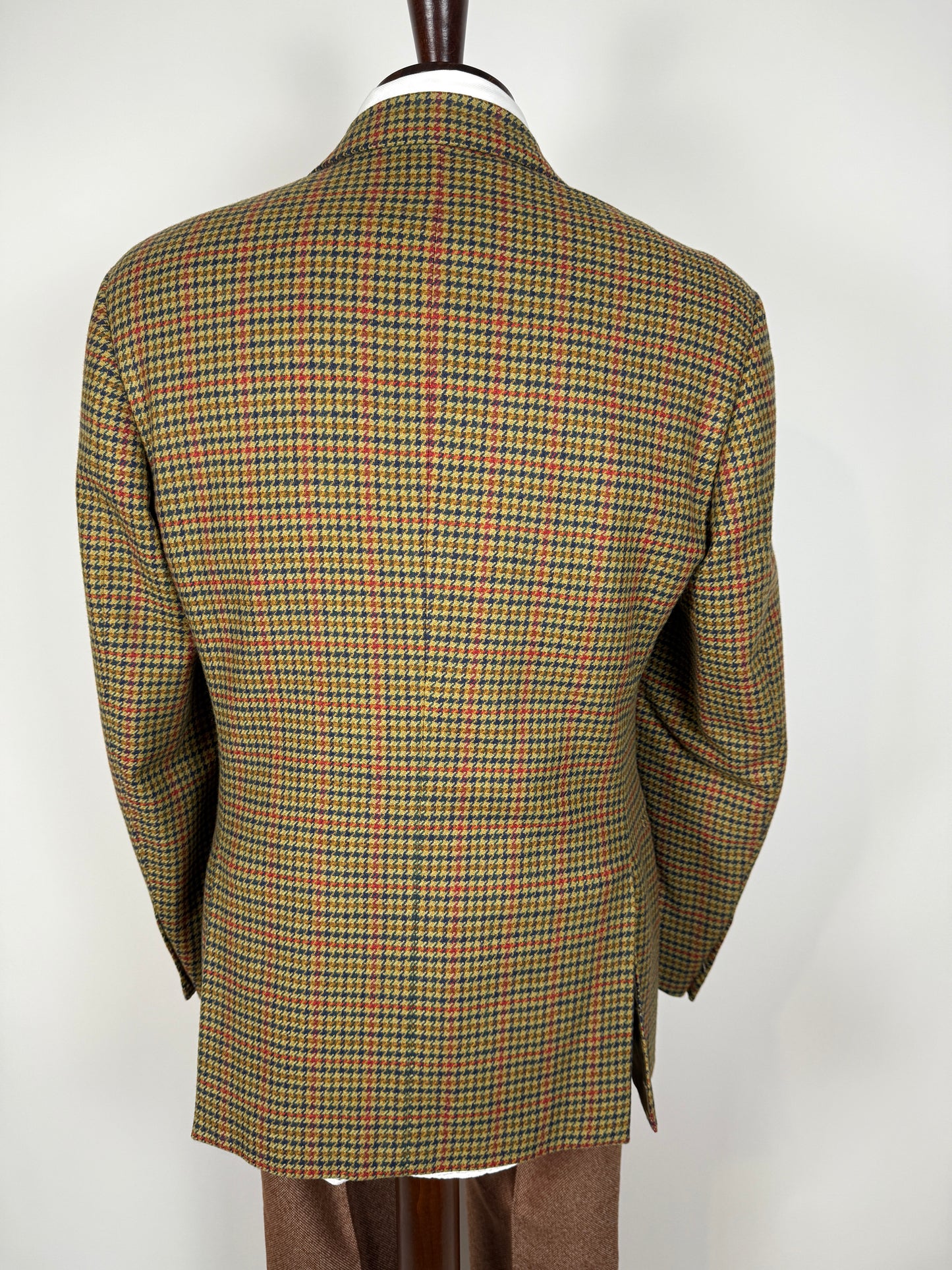 Giacca anni ‘80 pied-de-poule in misto lana - tg. 48