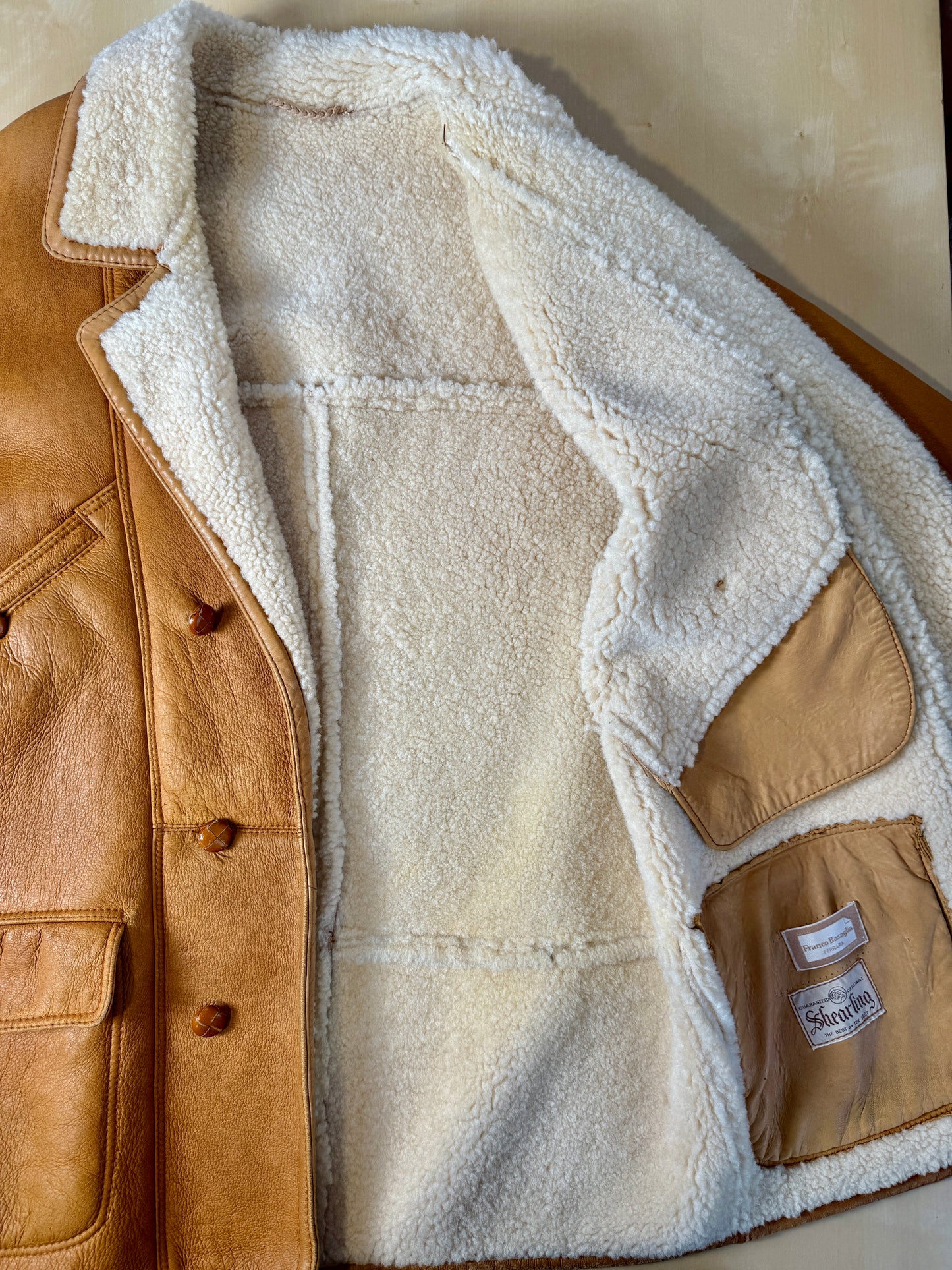 Montone shearling anni ‘70/‘80 - tg. L (50-52)