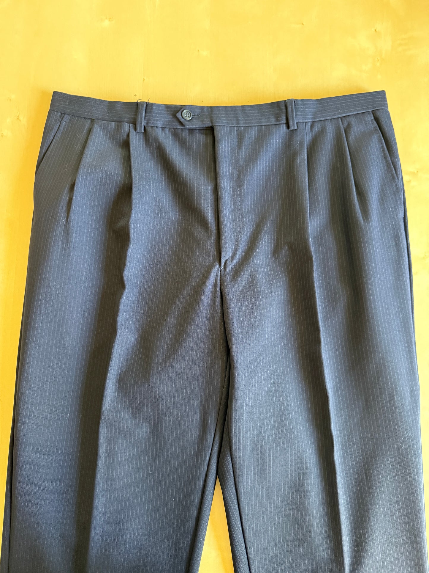 Completo Facis anni ‘90 blu gessato - tg. 58