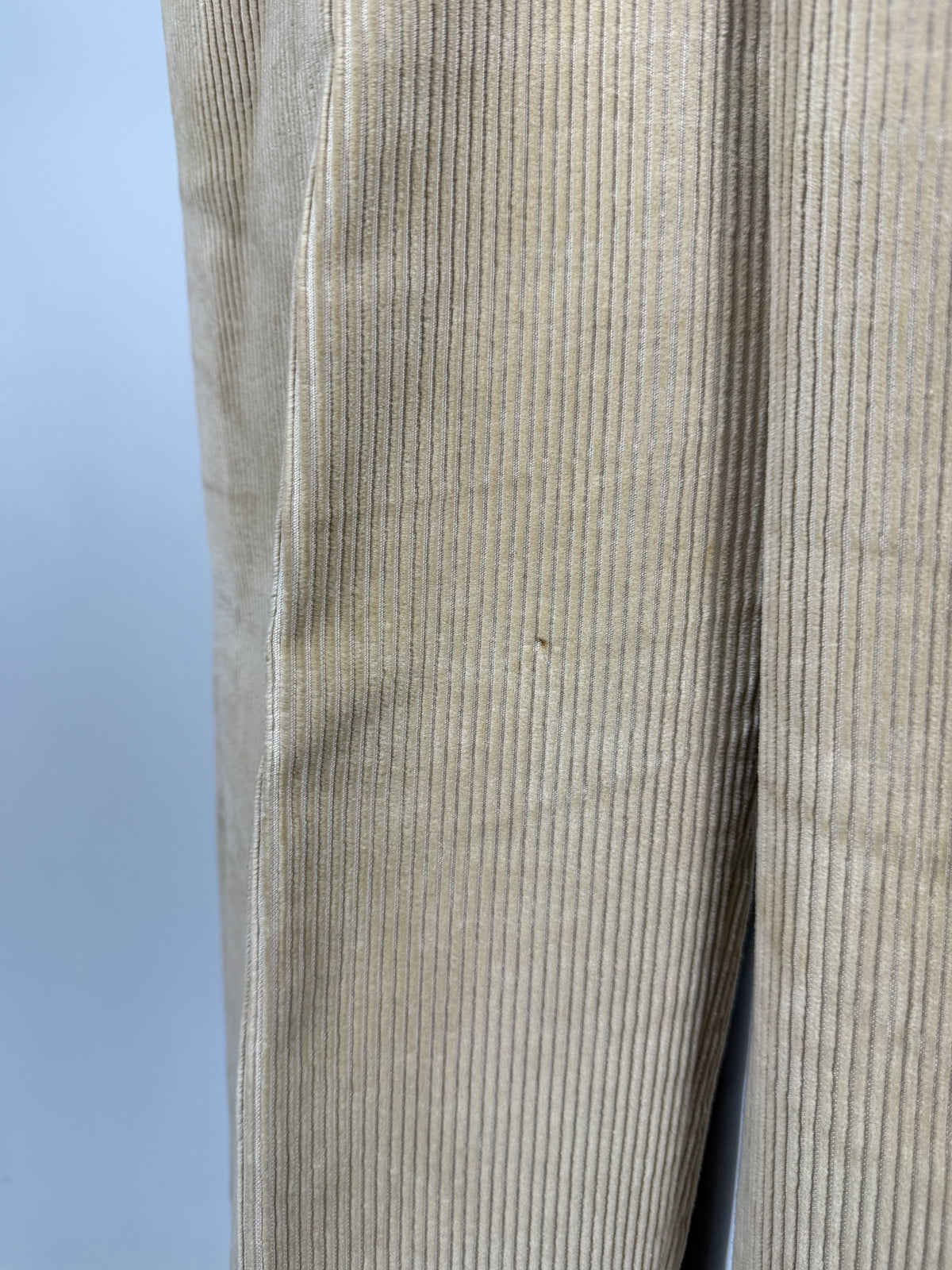 Pantaloni De Paz velluto a coste beige chiaro - tg. 50