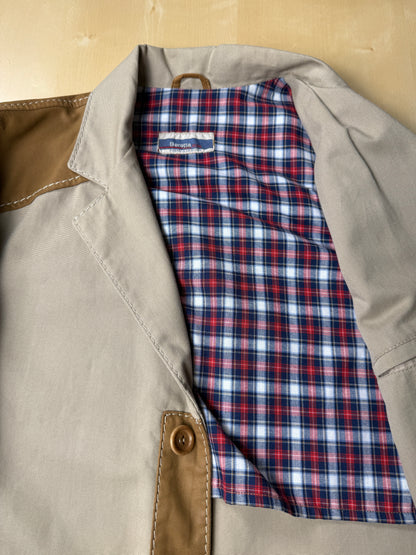 Giacca da caccia sahariana Beretta con inserti in pelle - tg. 50