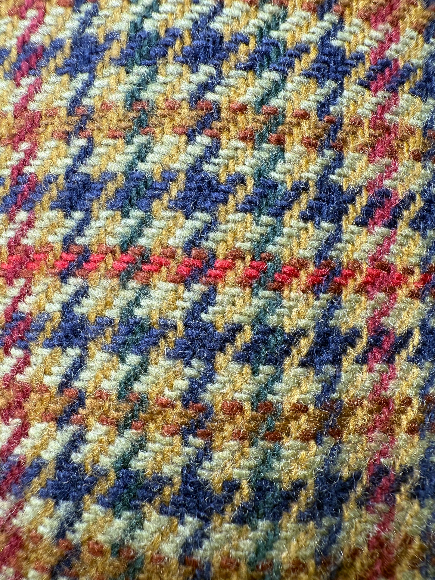 Giacca anni ‘80 pied-de-poule in misto lana - tg. 48