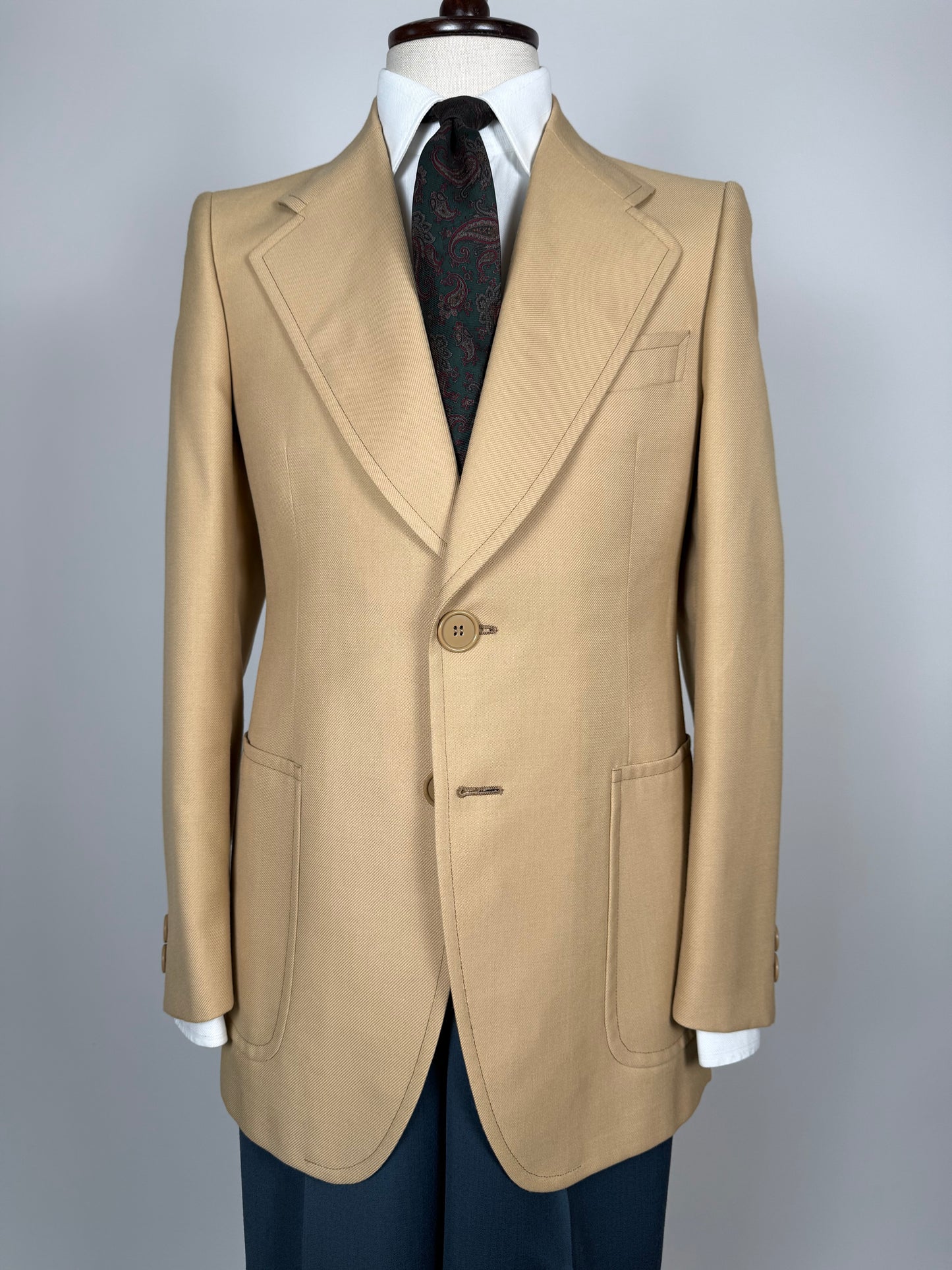 Giacca anni '70 in cavalry twill - tg. 46
