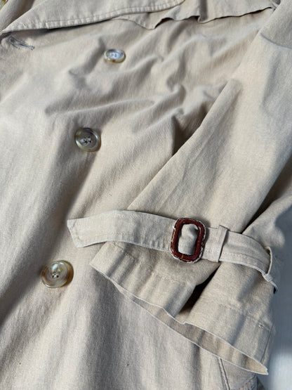 Trench anni ‘70 doppiopetto - tg. 50-52