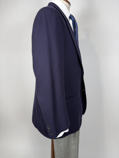 Giacca sartoriale in cashmere anni ‘70 - tg. 52/54