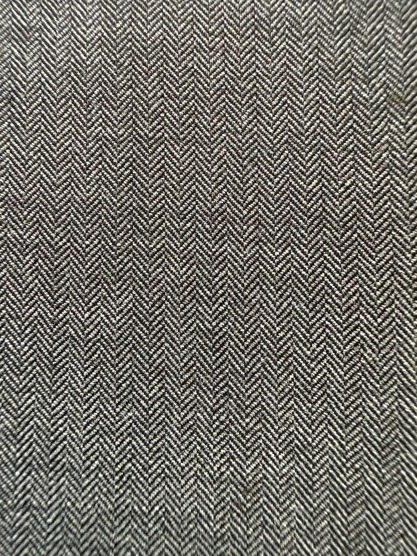 Pantaloni sartoriali fresco lana trama herringbone - tg. 52
