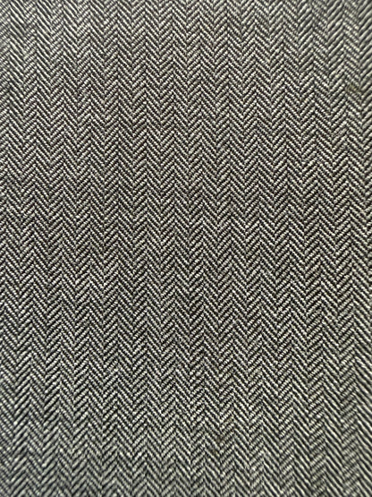 Pantaloni sartoriali fresco lana trama herringbone - tg. 52