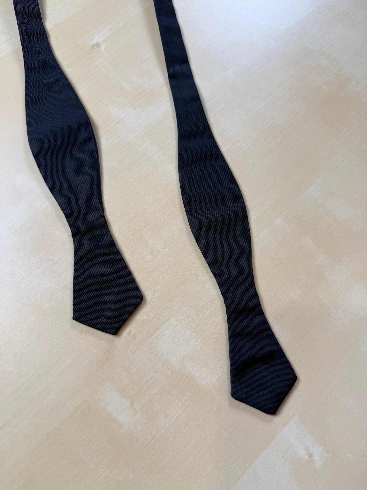 Papillon da smoking punta di diamante