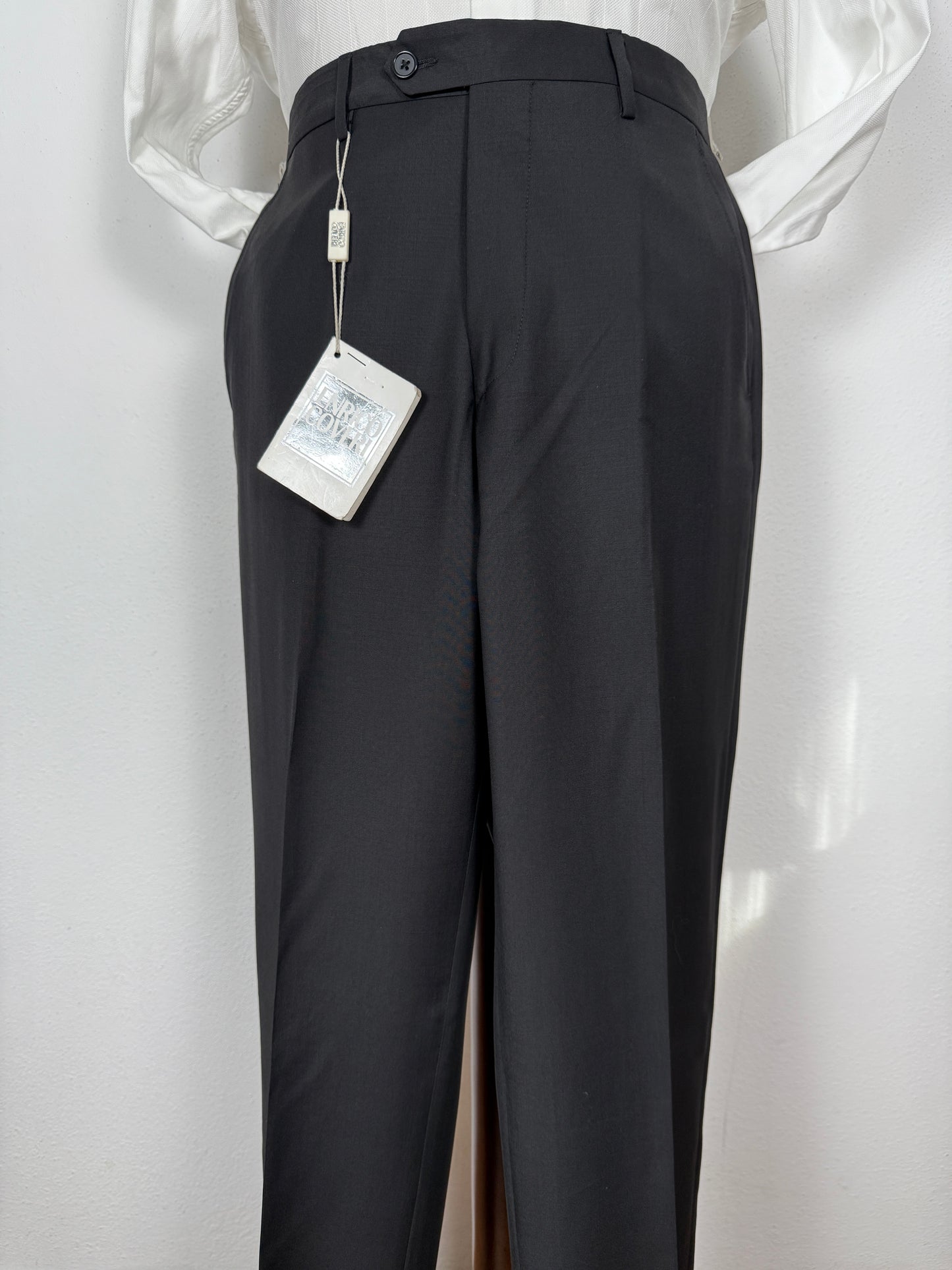 Pantalone in fresco lana blu (NOS) - tg. 50