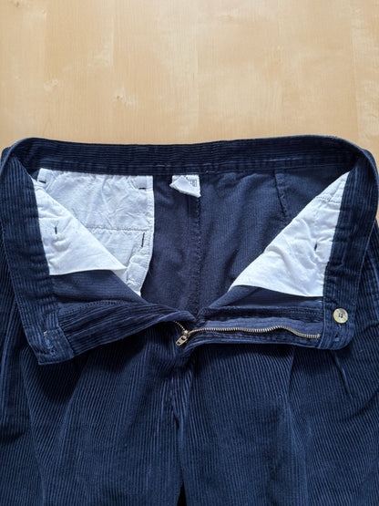 Pantaloni velluto a coste blu anni ‘90 - tg. 48