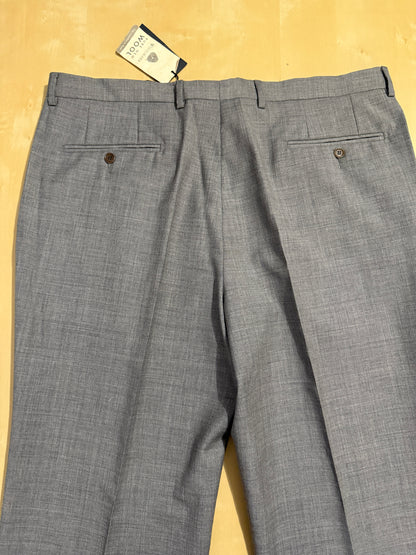 Pantalone anni ‘90 fresco lana grigio chiaro (NOS) - tg. 54/56