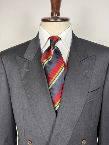 Giacca doppiopetto anni ‘80 flanella Tasmania Loro Piana - tg. 48/50