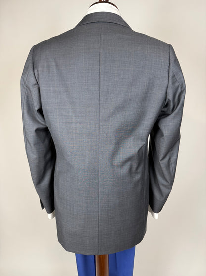 Giacca sartoriale fresco lana antracite finestrata - tg. 48