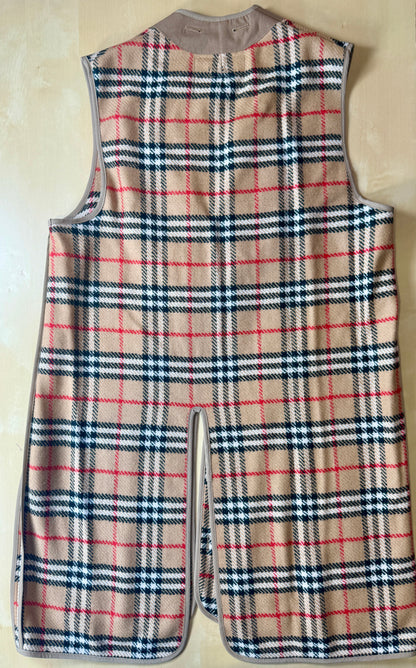 Burberry, warmer interno in pura lana per trench e impermeabili (nuovo) - tg. 50