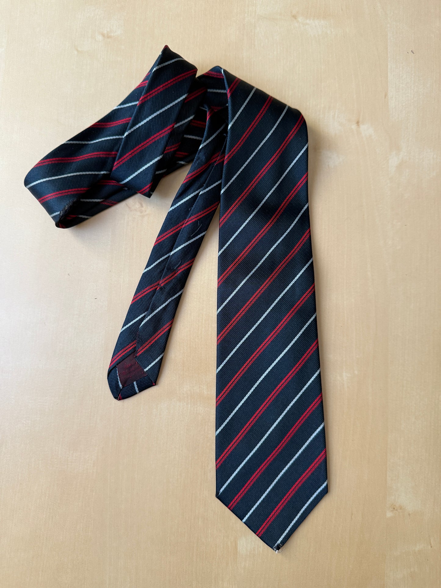 Cravatta Lanvin righe regimental