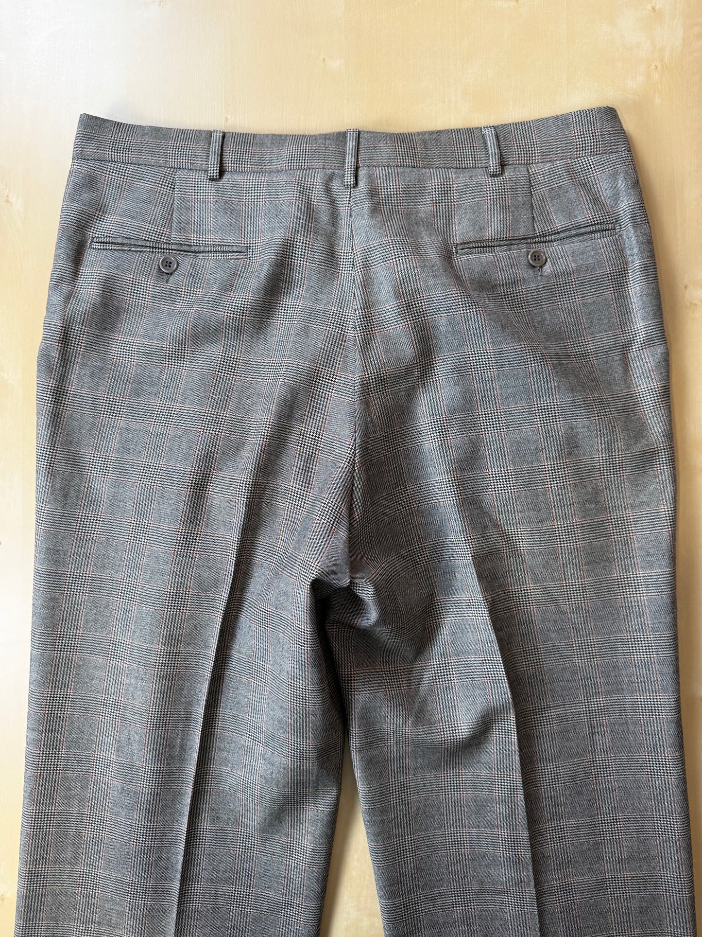 Completo Pierre Cardin principe di Galles flanella leggera - tg. 54