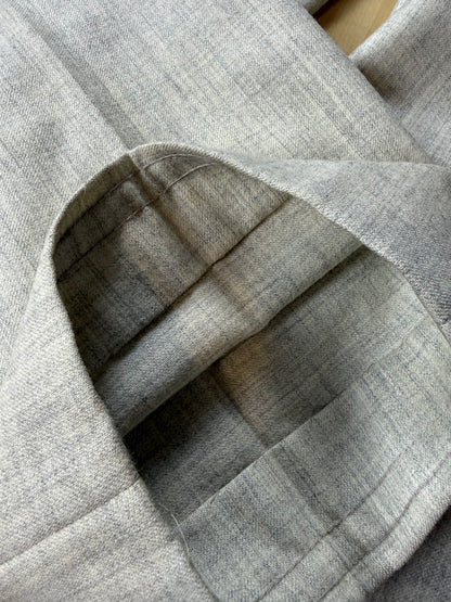 Pantaloni flanella bianco avorio anni '80 - tg. 48