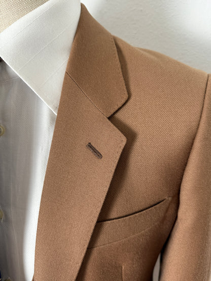 Completo 3 pezzi Marzotto anni ‘70/'80 color cammello (NOS) - tg. 42