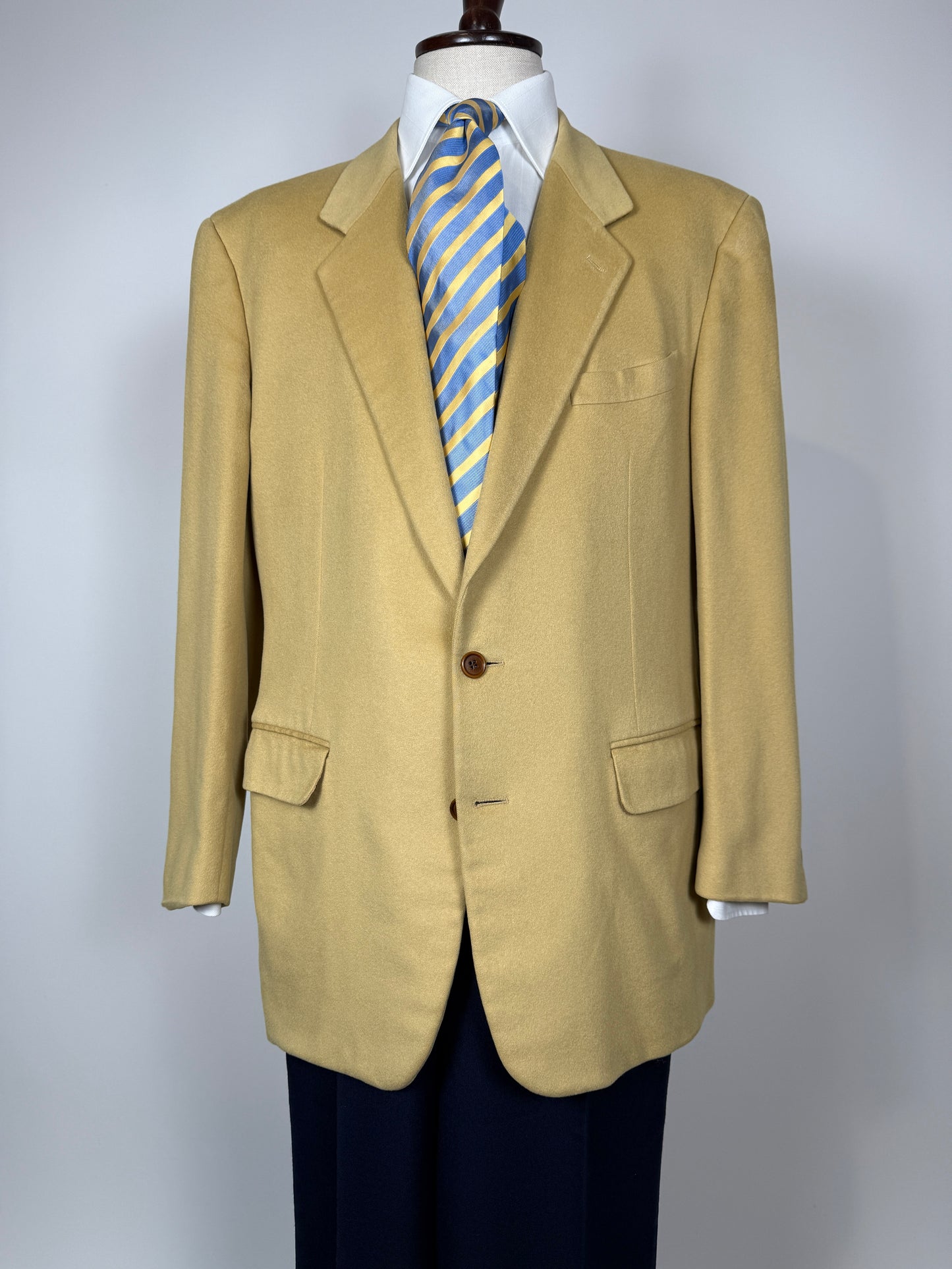Giacca anni ‘80 100% cashmere tess. Loro Piana - tg. 54