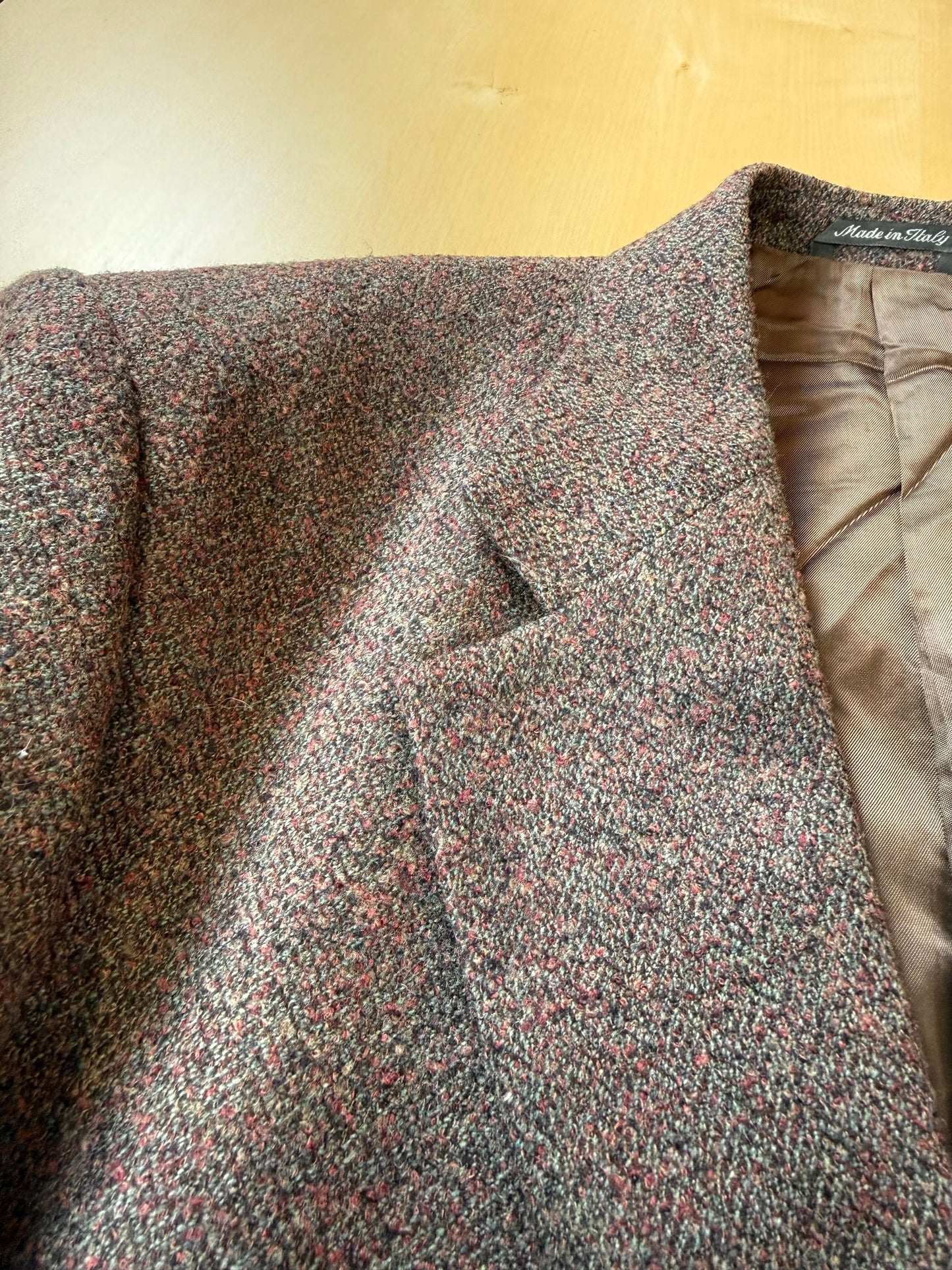 Giacca Missoni Example in tweed bouclé lilla - tg. 48/50