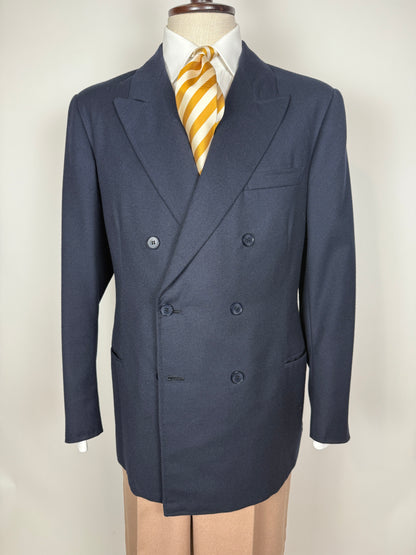 Giacca blazer doppiopetto sartoriale anni ‘50/‘60 - tg. 52/54