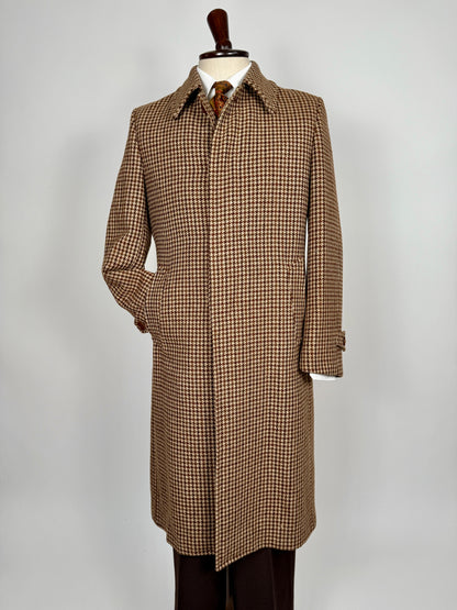 Cappotto anni ‘70 tweed pied-de-poule - tg. 44-46