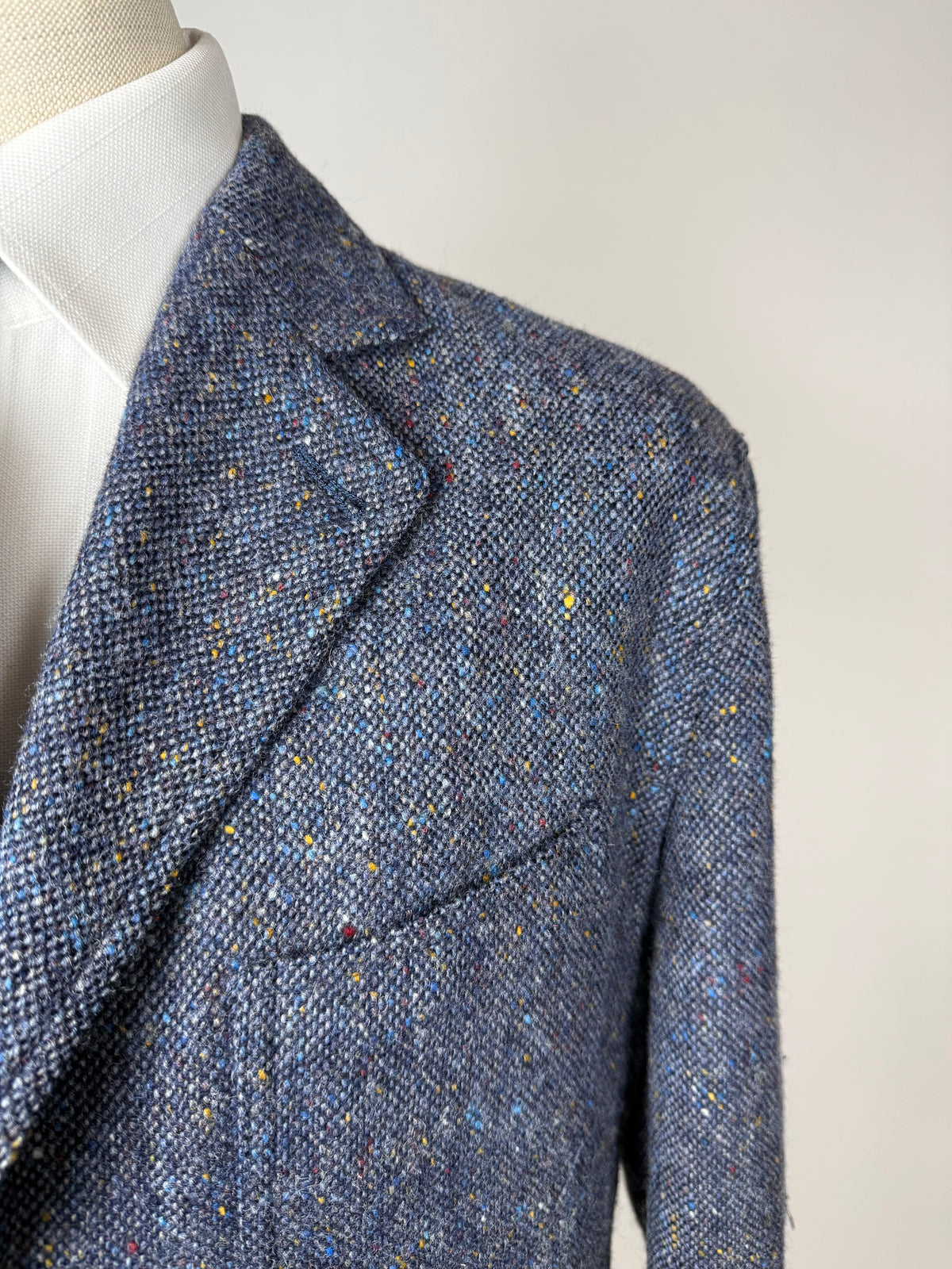 Giacca De Paz donegal tweed sfoderata - tg. 54