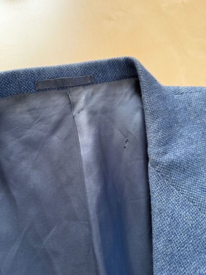 Giacca Burberrys in lana e cashmere blu - tg. 52